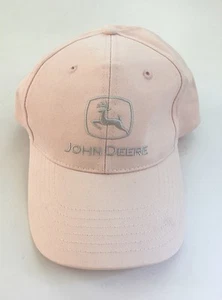 John Deere Ball Cap, Pink - One Size Fits All, EUC - Picture 1 of 5