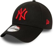Casquette New Era NY 940 Baseball Cap Black Noir Red