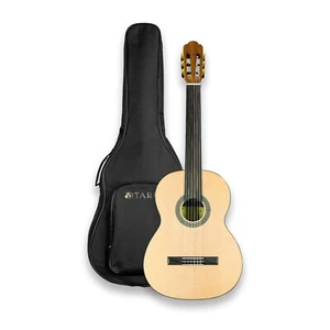 TARIO Left-handed 39 Inch Fretless Classical Guitar Spruce top Ovangkol back - Picture 1 of 5