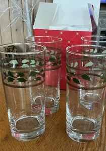 Vintage Home For The Holidays Gläser 14oz Menge 4 - Bild 1 von 4