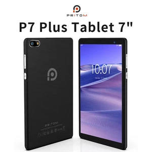 Tablet 7 Inch 32 GB Android 11 QuadCore HD Dual Camera WiFi PU Case bundle - Picture 1 of 15
