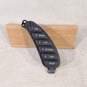 97-04 Corvette C5 Driver Information Center Button Dic Switch 12135152 Aa7354 - Picture 1 of 7