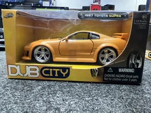 Jada Dub City 1997 Toyota Supra 1:32 ORANGE VERY RARE🔥 - Picture 1 of 10