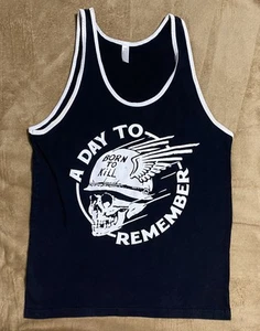 A Day to Remember Born to Kill American Apparel Tank Top Size L - Picture 1 of 3