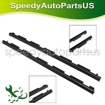 New For 1988-2000 Chevrolet C1500 GMC C2500 New Outer Window Felt Sweep Belt Kit - Imagem 1 de 4