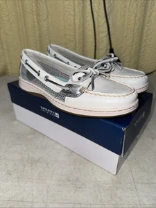 Sperry Top-Sider Angelfish White Leather Women's 7 - Picture 1 of 6