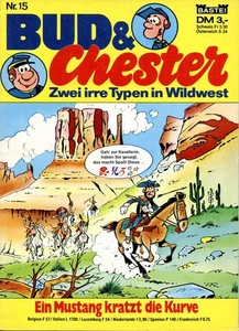 Comicheft BUD UND CHESTER, Heft 15, Bastei Verlag 1981-1982, Zustand 2- - Bild 1 von 3