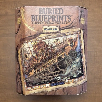 НОВЫЕ головоломки Buried Blueprints из прошлого Ноев ковчег 1000 шт. пазл - Изображение 1 из 4