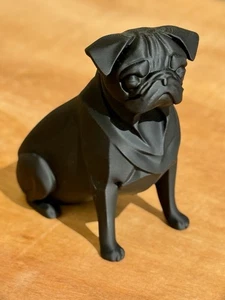 "Escultura de Pug, estatua de Pug 7""" - Imagen 1 de 2