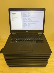 HUGE JOB LOT 14 x Dell Latitude E5470 6th Gen intel i3/i5 4/8GB RAM Tested #L30 - Picture 1 of 23