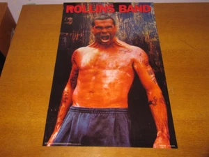 HENRY ROLLINS - ROLLINS BAND - LIAR / WEIGHT - ORIGINAL 1994 USA POSTER - Foto 1 di 5