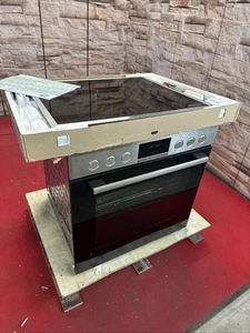 Bosch HND411LS63 Herdset A+ (HEA513BS3 + NKN645GA2E) 3D-Heißluft Glaskeramik 71L - Bild 1 von 14