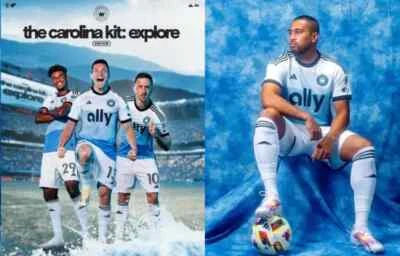 Camiseta deportiva local Charlotte FC Stadium 2025 para hombre nueva Foto 1 de 2