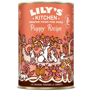 Lily's Kitchen Puppy Nassfutter für Hunde mit Huhn Rezept - 400g - Bild 1 von 1