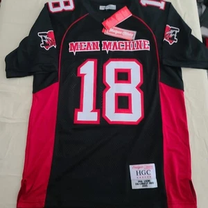 Paul Crewe Mean Machine The Longest Yard Headgear Classics Black Jersey Size S - Picture 1 of 6