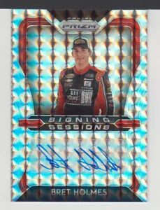 BRET HOLMES - 2020 - PANINI PRIZM SILVER MOSAIC PRIZM /99 AUTO RC # SS-BH - Picture 1 of 2