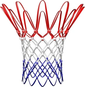 Replacement Basketball Net Heavy Duty All Weather Hoop Goal Rim Indoor Outdoor - Picture 1 of 6