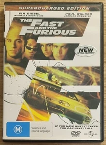 The Fast and the Furious (Ref:3) ~ DVD~ Region 2,4 ~ PAL ~FREE postage!! - Picture 1 of 3