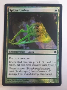 Spider Umbra FOIL - Rise of the Eldrazi (Magic/MTG) NM/LP - Bild 1 von 2