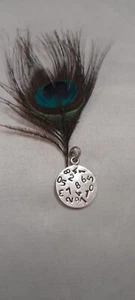 Handmade 925 Sterling Silver maths Numbers artisan tribal banjara Unisex Pendant - Picture 1 of 6