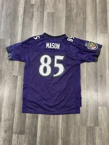 Derrick Mason #85 Baltimore Ravens NFL Reebok Youth XL X-Large Jersey - Picture 1 of 3