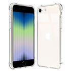 For iPhone SE 3rd,2nd Gen. 2022/2020 8/7 Case Clear Crystal Slim Soft TPU Cover