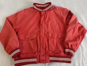 Vintage The Fox Collection Jacket L 80s Grey Zip Sz XL ( 45-47 ) Y2K - Picture 1 of 14