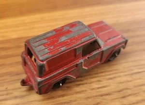 Vintage Tootsie Toy Red Panel Truck  1:64 Die Cast  - Picture 1 of 7