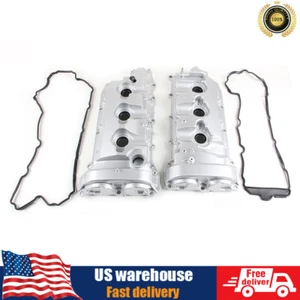 2pcs Right&Left Aluminum Valve Cover for Chevy Malibu Equinox Enclave G6 G8 3.6L - Picture 1 of 6