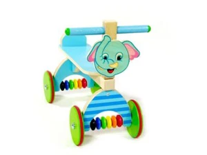 Holzspielzeug Rutscher Elefant blau BxLxH 410x190x340mm NEU Holzrutscher - Picture 1 of 1