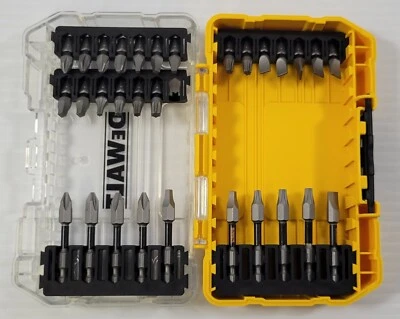 KK) Dewalt жесткий чехол 30 шт стальной шестигранный хвостовик отвертка набор бит - Изображение 1 из 4