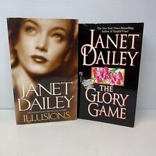 2x Janet Dailey Aspen Paperback Books Bundle Lot Thriller, Mystery, Romance