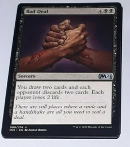MTG Core 2021 NON-FOIL U Bad Deal #089 Magic The Gathering Sorcery Card - Picture 1 of 1