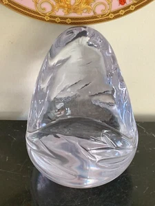 Murano Glass Renato Anatra Heavy Book Stand Paperweight - Picture 1 of 5