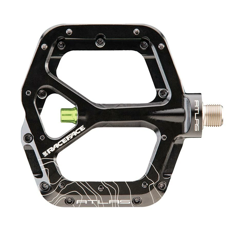 Race Face, Atlas, pedales de plataforma, negro, par Foto 1 de 1