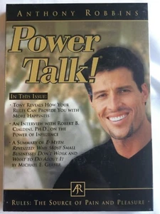 Anthony Robbins Power Talk Rules: The Source of Pain and Pleasure CD Audiobook - Picture 1 of 2