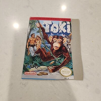 Toki Box NES Nintendo - NO GAME - Authentic. Box Has Been Cut - Image 1 of 4