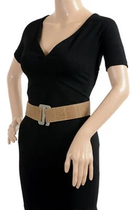 Maison Martin Margiela MM6 Women's Brown Leather Belt Sz US M - Picture 1 of 6