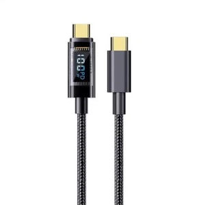 USB C to USB C Cable 100W PD Fast Charging Cord Type-C Charger with LED Display - Picture 1 of 6