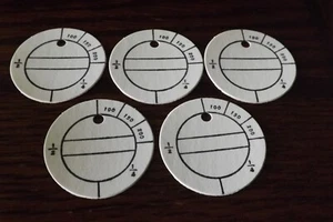 LOTE DE 5 ETIQUETAS DE NATACIÓN BOY SCOUT BUDDY BOARD VINTAGE - Imagen 1 de 3