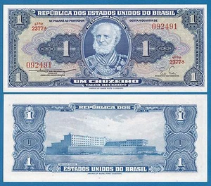 Brazil 1 CRUZEIRO P 150b ND (1954-58) UNC P 150 b - Picture 1 of 1