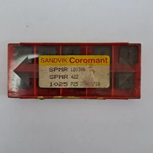 SANDVIK, Coromant, SPMR 120308 SPMR422 1025 P25  Insert/Tip (Pack 10 ) - Picture 1 of 1
