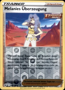 Tarjeta de Pokémon Melanie convicción 144/198 dominio espantoso alemán - Imagen 1 de 1