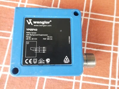 WENGLER YP05PA3 - Laser Distance Sensor Triangulation - 45..55mm Range - Image 1 of 3
