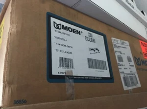 Moen 22821 Excalibur Drop-in Edelstahl 4-Loch Doppelschüssel Küchenspüle Neu - Bild 1 von 12