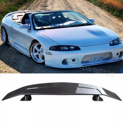 46" Carbon Style  Rear Trunk Spoiler Racing Wing For Mitsubishi Eclipse Coupe - Image 1 of 4