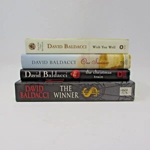 David Baldacci Lot of 4 Books Wish You Well The Winner One Summer Christmas - Imagen 1 de 16