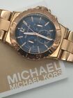 Michael Kors Used Ladies Gold Watch Dylan Wristwatch & Box MK5410 Refurbished 