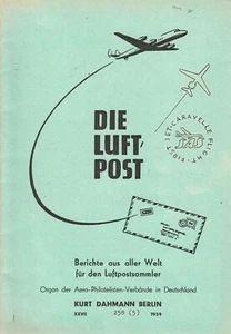 23096/ Aero Philatelisten Club - Die Luftpost – Juni 1959 - Picture 1 of 1