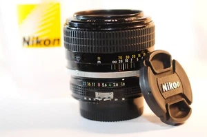 Nikon Nikkor 85mm f/1.8 AI FAST PRIME potrait lens for FA FM2N F3 FE 2 FG F5 DF - Picture 1 of 6